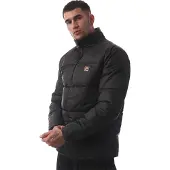 Ellesse Pufferjacka för män (Svart)