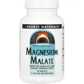 Source naturals , Magnesium Malat, 90 tabletter