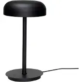 Hubsch Bordslampa , dimbara, Svart, Vardagsrum, Plast