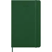 Moleskine Classic Hard 12M Daily Large Myrtle Green 2026