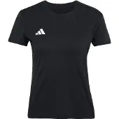 Adidas - Trail running-kläder dam - Adizero Essentials Aeroready Tee W Black för Unisex - Storlek XS - Svart