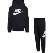 Nike Sweatset - Svart m. Vit - - 7 år (122) - Sweatset