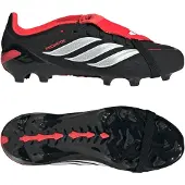 Adidas Predator Elite Fold-over Tongue Fg Immortal Dna - Svart/vit/lucid Red Barn - Gräs (Fg), storlek 38