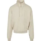 Urban Classics Organic Drawstring Tröja Med Halv Dragkedja