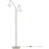 Hubsch Golvlampa , Beige, Vardagsrum, Metall
