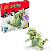 Mega Pokémon Tyranitar byggsats med 396 kompatibla klossar och delar