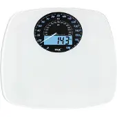 TFA-Dostmann 50.1003.02, Elektronisk personvåg, 180 kg, Svart, Vit, 5 kg, kg, lb, st, Rektangel