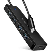 Axagon HUE-C1C - Hubb - 4 x USB 3.2 Gen 1 - skrivbordsmodell