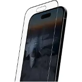 PanzerGlass Stealth Screen Protector w. Black Frame iPhone Air | Ultra-Wide Fit w. FASTFIT IN-A-BOX