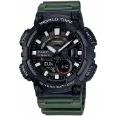 Casio Aeq-110w-3a 52.2mm 10atm Quartz Analogue/digital Klocka