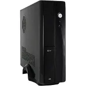 LC-Power LC-1400MI Mini-Tower Datorchassi Svart 1 Förinstallerad Fläkt, med ventilationshål