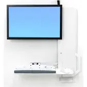 Ergotron Monitor bordsfäste 61-081-062 / STYLEVIEW SIT-STAND VL HIGH 1 Skärm(ar) 61 cm (24) Vit
