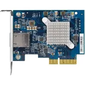 Qnap QXG-10G1T - Nätverksadapter - PCIe 3.0 x4 låg profil - 10Gb Ethernet x 1 - för QGD-1600, TS-1232, 253, 453, 473, 832, 853, 877, 977, TVS-2472, 473, 673, 872, 873