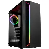 Kolink INSPIRE K7 Midi-Tower Datorchassi GAMER Svart