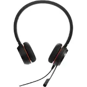 Jabra Hörlurar - - Evolve 20SE UC Stereo - Trådad - Bullerdämpande - Busylight