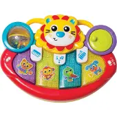 Playgro Jerrys Klass Lejon Aktivitets Kick Piano Leksak