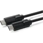 Microconnect - USB-kabel - USB-C (hane) till USB-C (hane) - USB 3.2 Gen 2 - 20 V - 5 A - 1.5 m - USB-strömförsörjning (100W), 4K60Hz stöd - svart