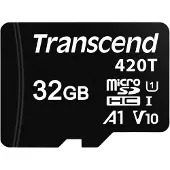 Transcend TS32GUSD420T microSD-Kort Industrial 32 GB Class 10 UHS-I