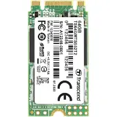 Transcend MTS552T2 64 GB Intern SATA M.2 SSD 2242 SATA 6 Gb/s Industrial TS64GMTS552T2