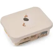 Liewood Snackbox - Ako - 350 ml - Alla tillsammans/Sandy - - One Size - Matlåda