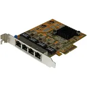 StarTech.com 4-portars Pcie Gigabit Nätverkskort