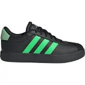 Adidas Skor - VL Court 3.0 K - Svart/Skärm/Kolfiber - - 28 - Skor