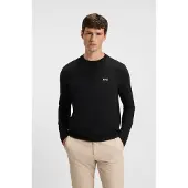 BOSS Long 10256064 Green T-shirt Med Lång ärm