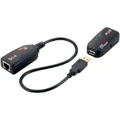 Logilink UA0207 USB 2.0 Förlängning via nätverkskabel RJ45 50 m