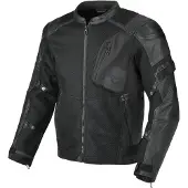 Sonstiges Olsan Solid perforerad motorcykel läder / textiljacka