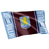 Aston Villa FC Upp med Villa-flaggan One Size