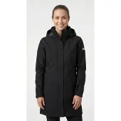 Helly Hansen Aden Long, Regnkappa, Dam, Svart