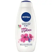 Nivea Bath Care bodylotion & duschgel 2-i-1 750 ml