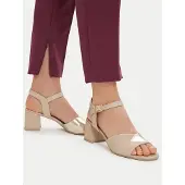Caprice Sandal cappuccino / silver