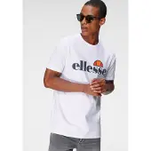 Ellesse T-shirt 'Prado' mandarin / grenadine / svart / vit