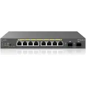 EnGenius Fit EWS2910P-FIT - Switch - L2+ - Administrerad - 8 x 10/100/1000 (PoE) + 2 x SFP - skrivbordsmodell - PoE (55 W)