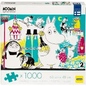 Peliko Pussel Mumin 1000 bitar, Comicbookcover 2