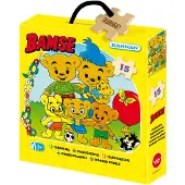 Bamse Träpussel Bamses Familj 15 bitar, Kärnan