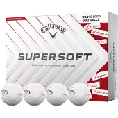 Callaway Supersoft 2025 White Valentine Golfbollar