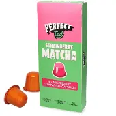 PerfectTed | Jordgubbe Matcha - 10 kapslar till Nespresso