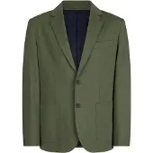 Liu Jo Kavaj 'UOMO GIACCA BLAZER JERSEY GIACCA' mörkgrön
