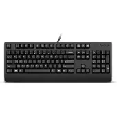 Lenovo 4Y41R64596 USB Tangentbord Tyska, QWERTZ Svart