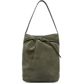 BOSS Revers suede bucket bag