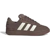 Adidas Låg sneaker 'GRAND COURT ALPHA 00s' brunmelerad / vit