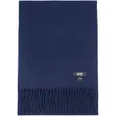 GOBI Cashmere Halsduk 'Unisex Cashmere Fringed Scarf' marinblå