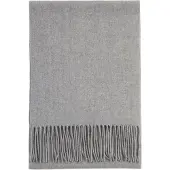 GOBI Cashmere Halsduk 'Unisex Cashmere Fringed Scarf' rökgrå