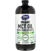 Now , Sport, Ekologisk MCT-olja, 32 fl oz (946 ml)