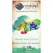 Garden of life , MyKind Organics, Ekologisk Plantkalk, 180 Veganiska Tabletter