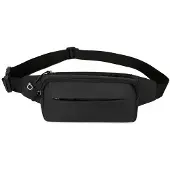 INF Canvas Fanny Pack Black