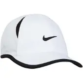 Nike Keps - Featherlight - Vit - - 4-7 år (104-122) - Keps