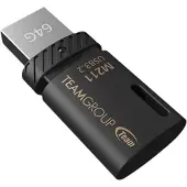 Team Group Team M211 - USB flash-enhet - 64 GB - USB 3.2 Gen 1 / USB-C - svart